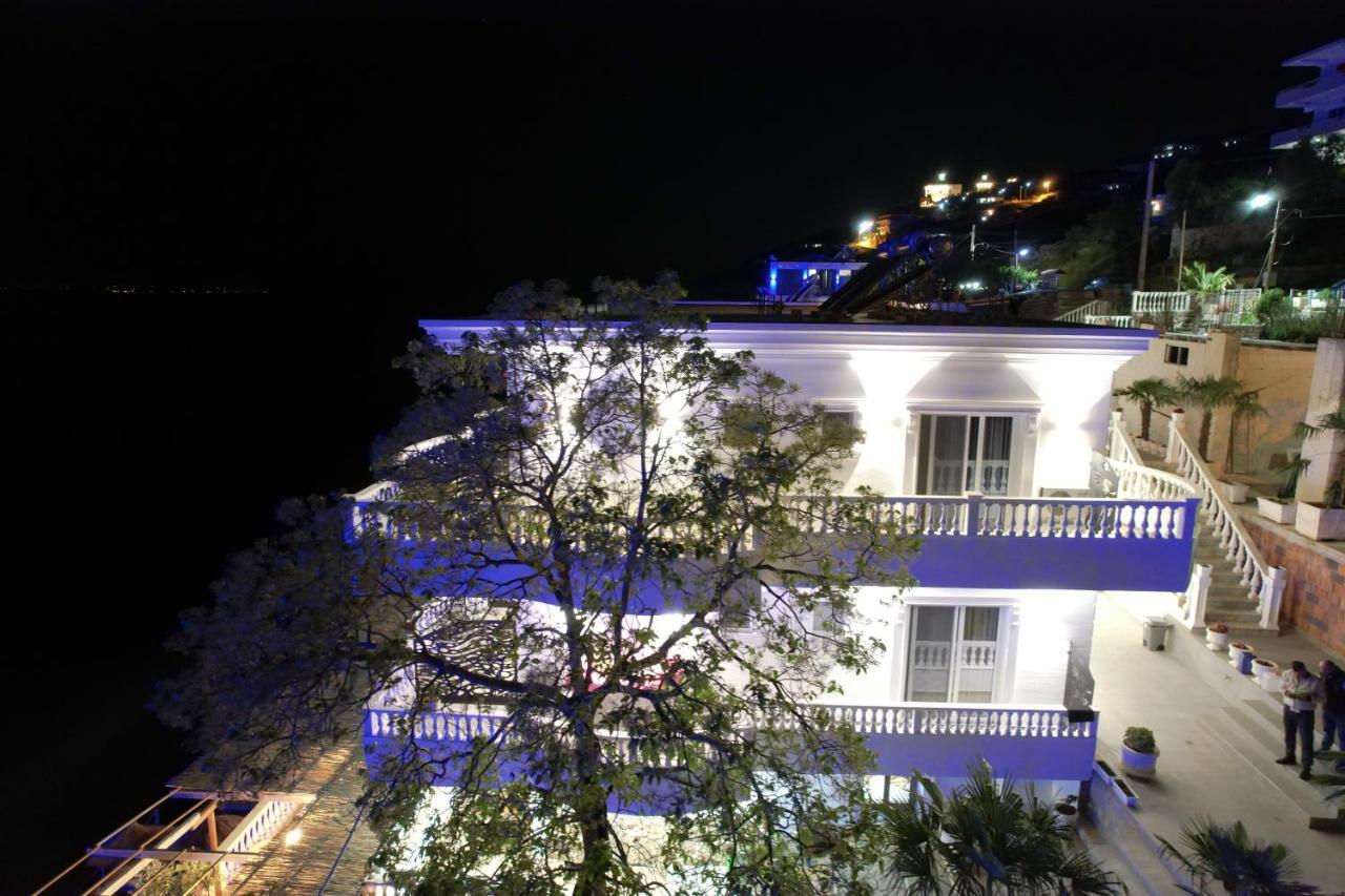 Luxury Villa Alisja Sarande With Private Beach Exterior photo