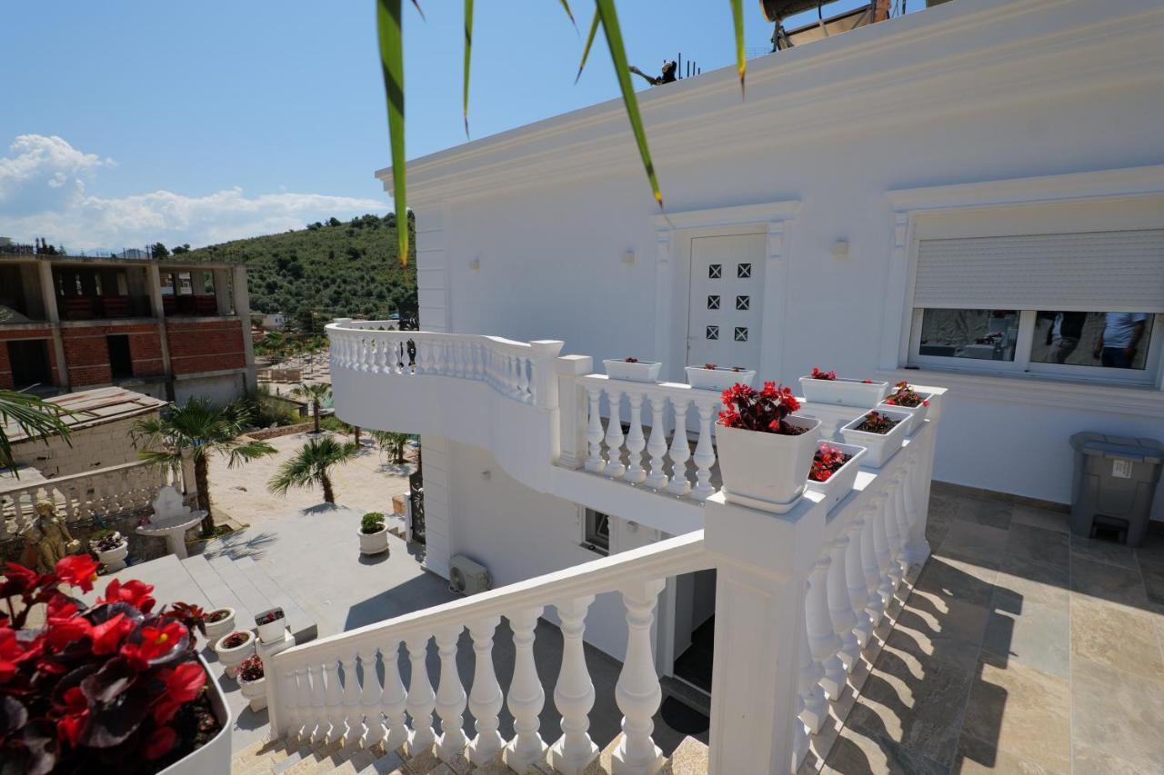 Luxury Villa Alisja Sarande With Private Beach Exterior photo
